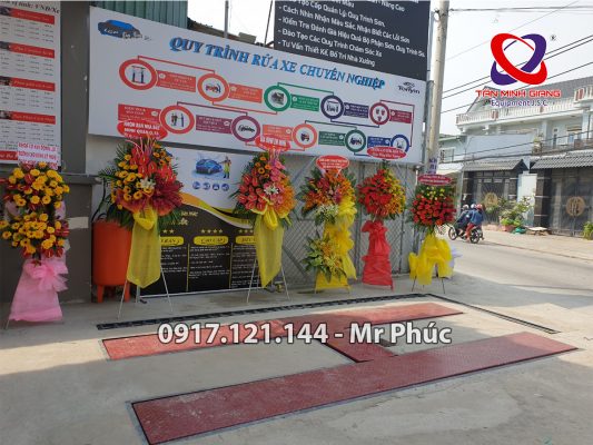 HÌNH ẢNH LẮP HOÀN THIỆN - NGHIỆM THU CẦU 1 TRỤ RỬA XE TY ẤN ĐỘ BÀN NÂNG LẮP Â