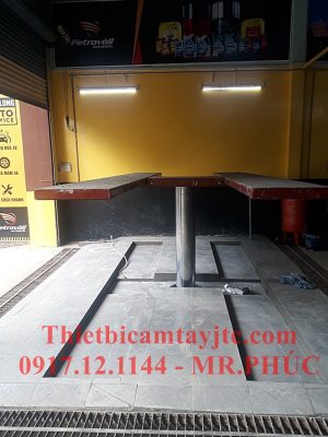 Cầu nâng 1 trụ rửa xe Ấn Độ Schumak SP04-1