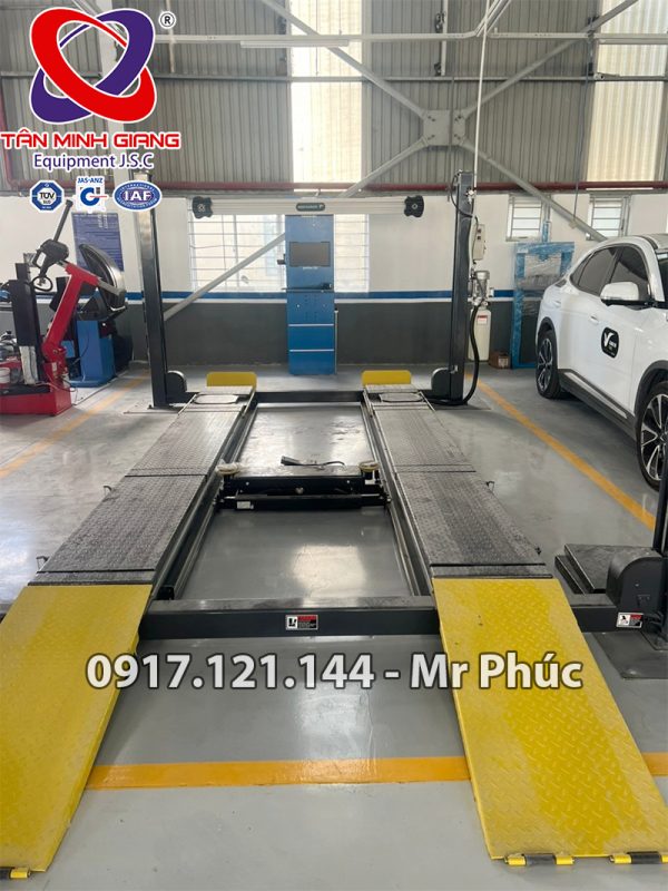 Kích phụ nâng bụng nâng cầu 4 trụ kiểm tra góc lái Peak 409A-2