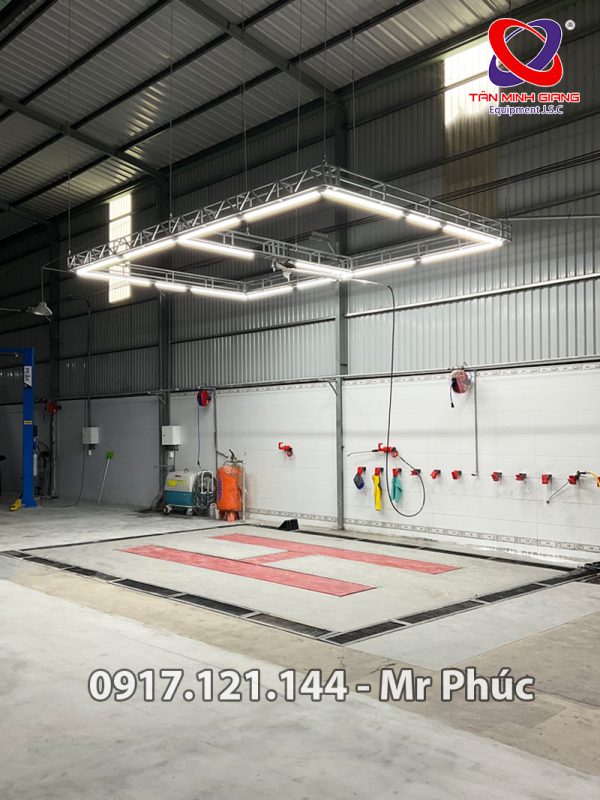 Cầu nâng 1 trụ rửa xe ty Ấn Độ Schumak - 5