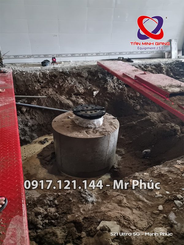 Quy trình lắp đặt cầu nâng 1 trụ rửa xe SP-04-3