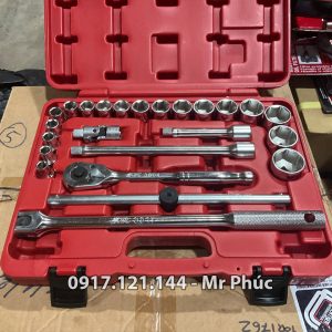 Bộ khẩu tay vặn 24 chi tiết 1/2 JTC H424B -2