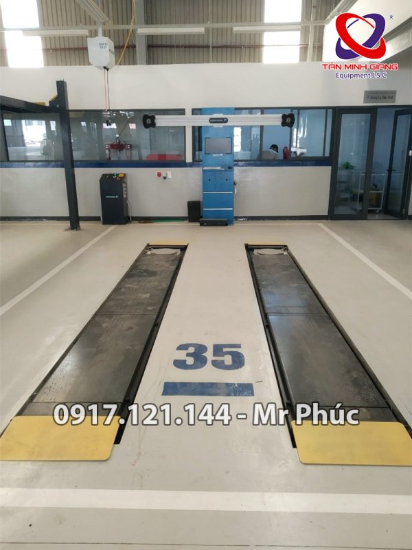 Thiết bị kiểm tra góc đặt bánh xe Hofmann Geoliner 630-2