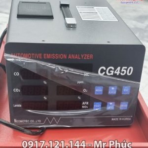 Kiểm tra khí xả động cơ xăng Neomotec CG450 -1