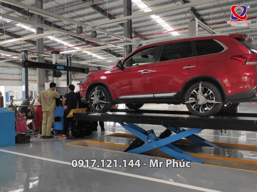 Thiết bị kiểm tra góc đặt bánh xe Hofmann Geoliner 678-3