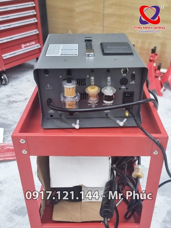 Kiểm tra khí xả động cơ xăng Neomotec CG450 -2