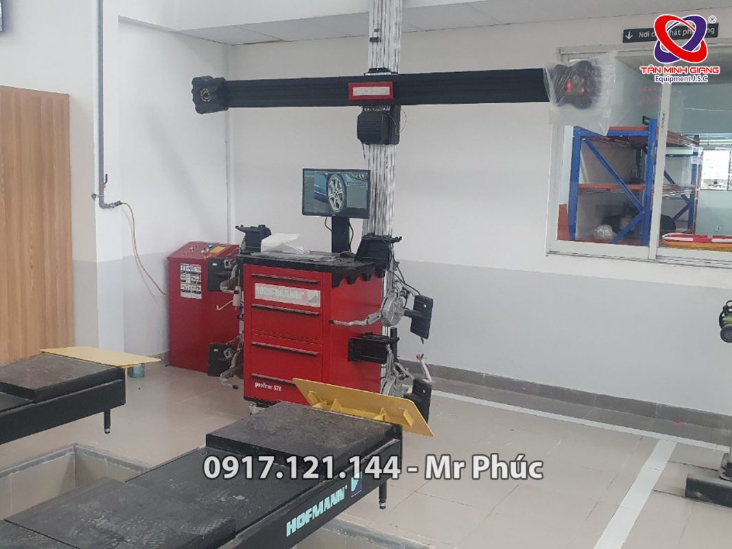 Thiết bị kiểm tra góc đặt bánh xe Hofmann Geoliner 678-6