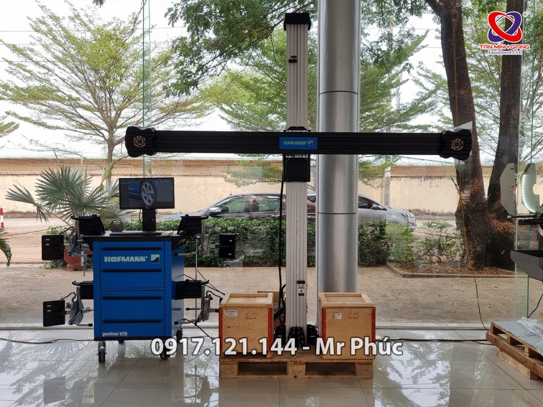 Thiết bị kiểm tra góc đặt bánh xe Hofmann Geoliner 678-1