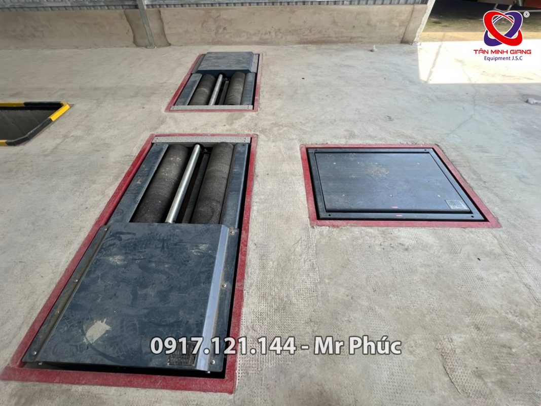 Thiết bị kiểm tra phanh và trượt ngang 10 Tấn Jevol-1