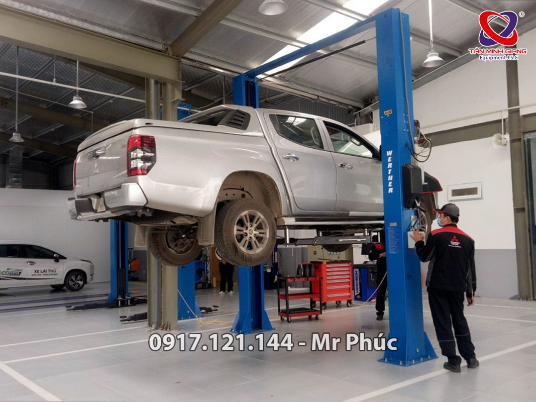 Cầu nâng 2 trụ Werther 210I/42B (LUX)-4