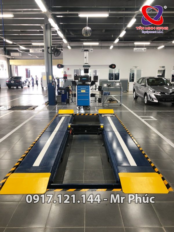 Cầu nâng cắt kéo kiểm tra góc lái HOFMANN 12K -1